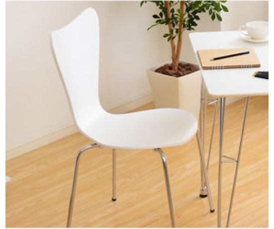 Ghế gỗ uốn Paris white