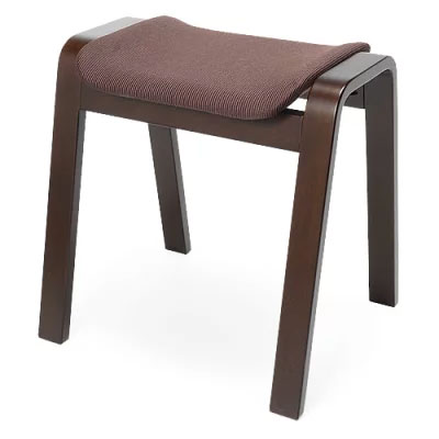 Ghế gỗ nệm fabric Vecteur Brown