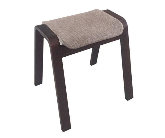 Ghế gỗ nệm fabric Vecteur gray
