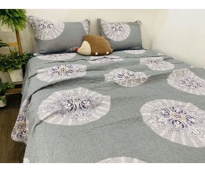 Bộ chăn drap Flower B089