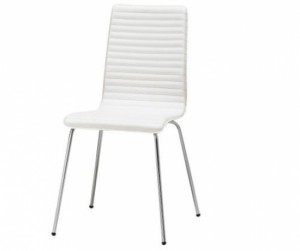 Ghế gỗ uốn PVC White
