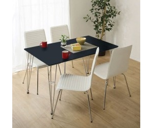 Bộ bàn ăn 4 ghế Poly PVC